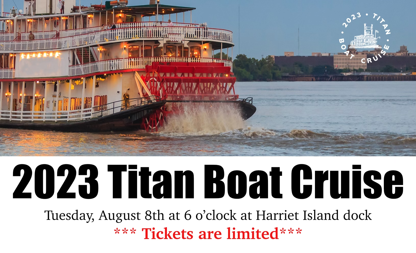 2023 Titan Boat Cruise